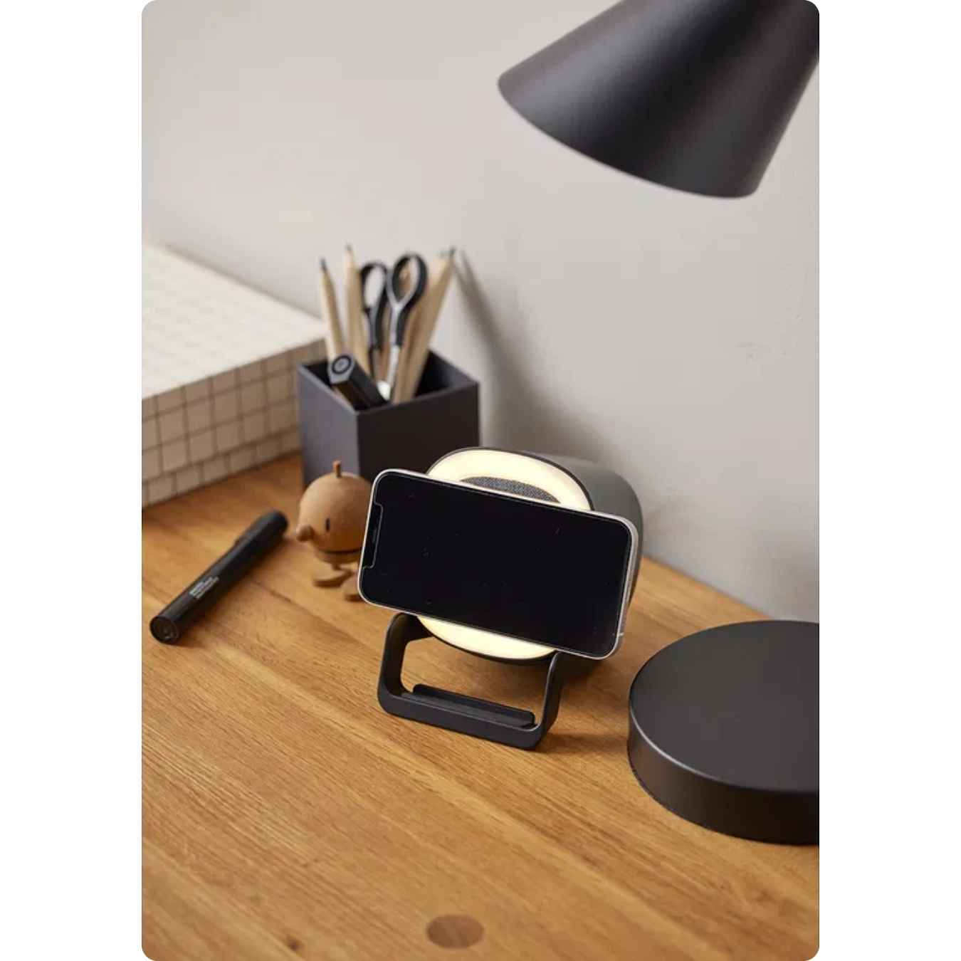 Still Højtaler med oplader og lampe x